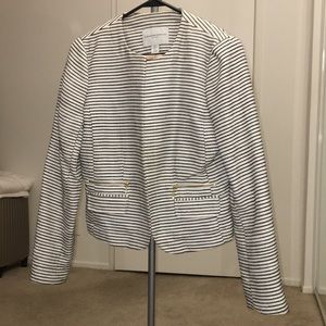 Katherine Barclay striped blazer